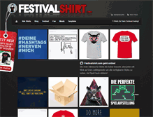 Tablet Screenshot of festivalshirt.com